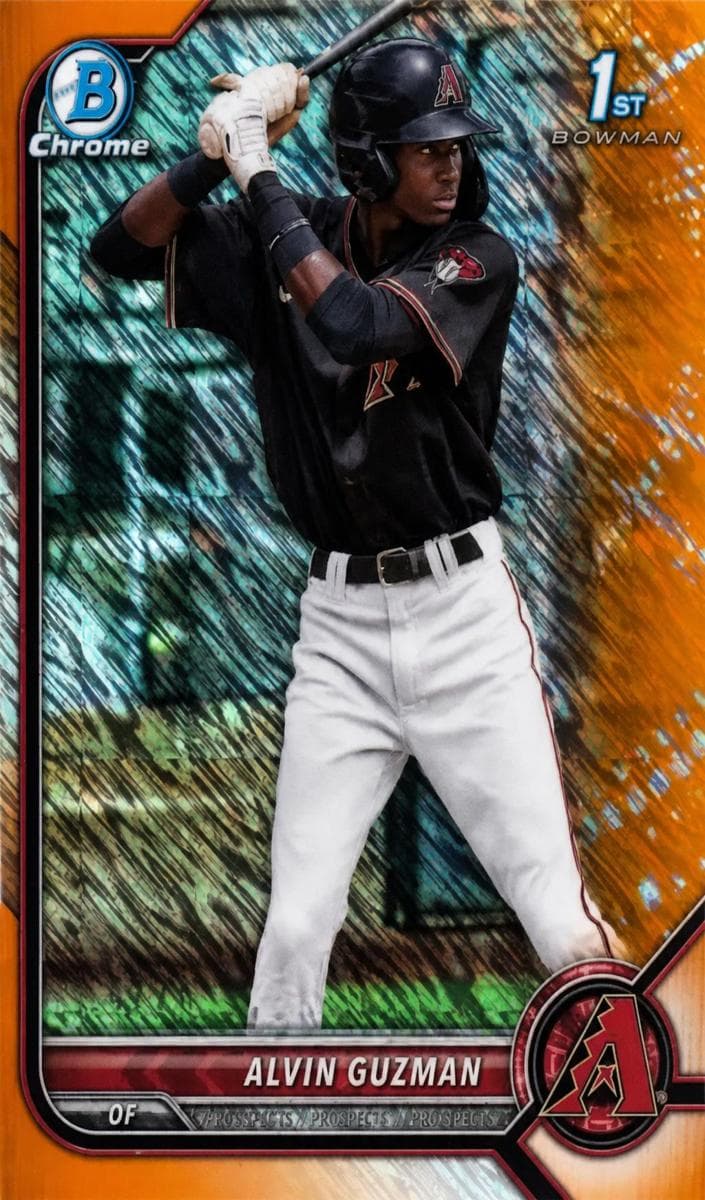 Alvin Guzman trading card