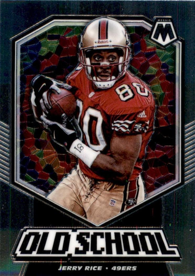 Jerry Rice 2020 panini Mosaic Old School