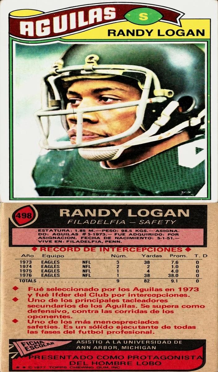 Randy Logan #498