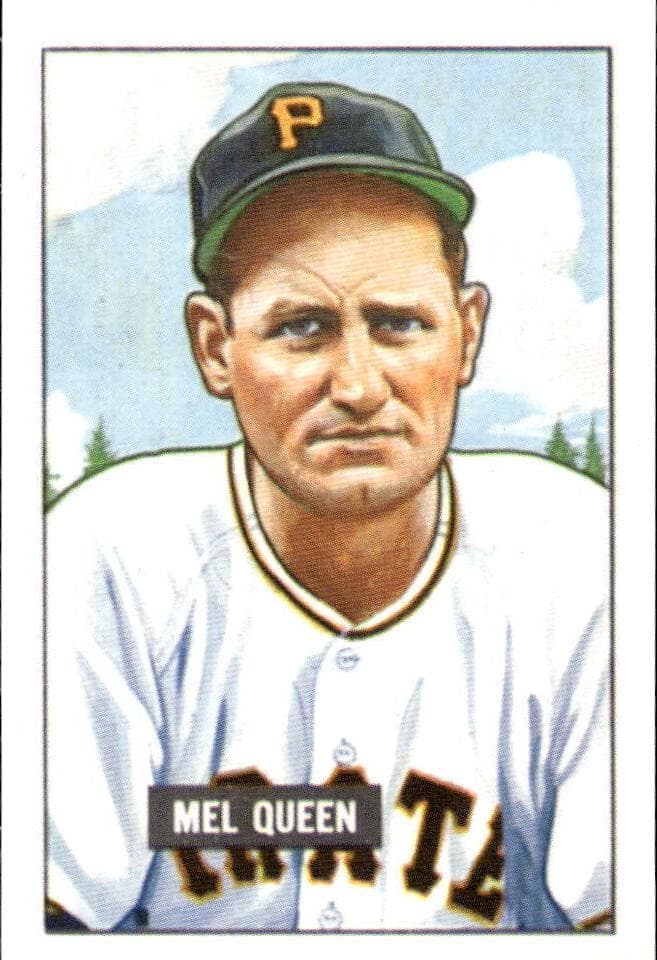 Mel Queen 1951 bowman Bowman
