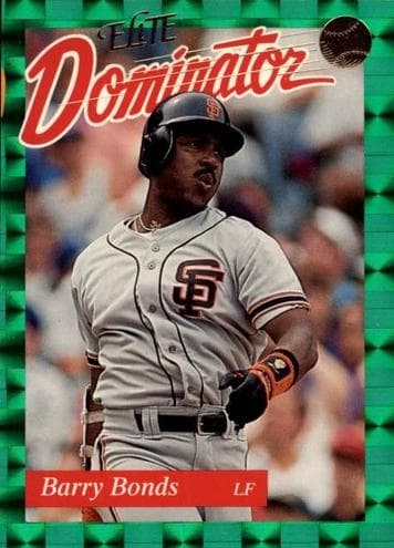 Barry Bonds 1993 panini