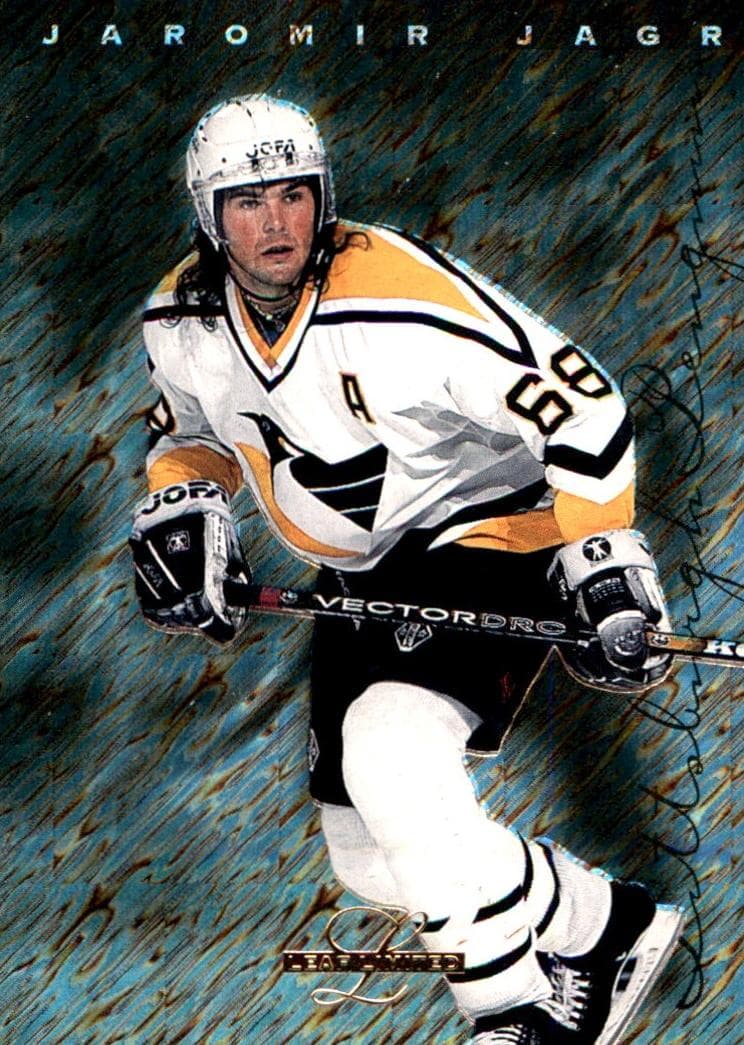 Jaromir Jagr 1995 leaf Leaf Limited