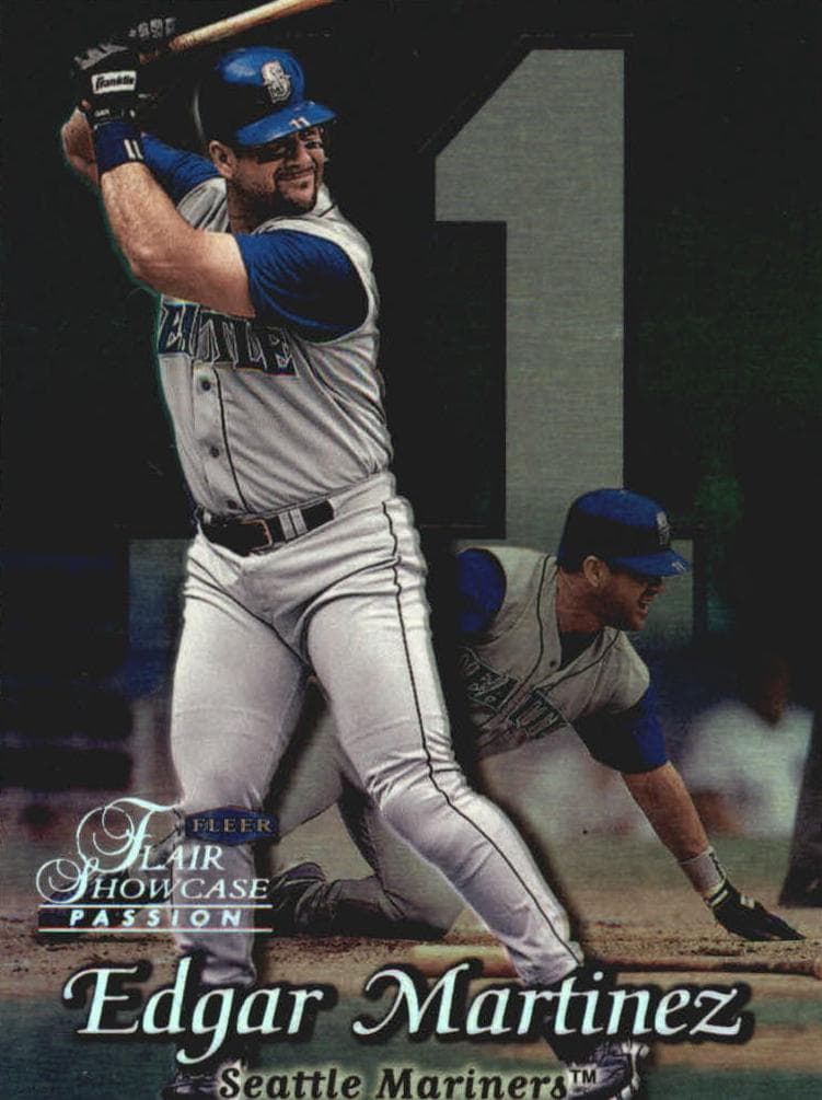 Edgar Martinez 1999 unknown Flair Showcase