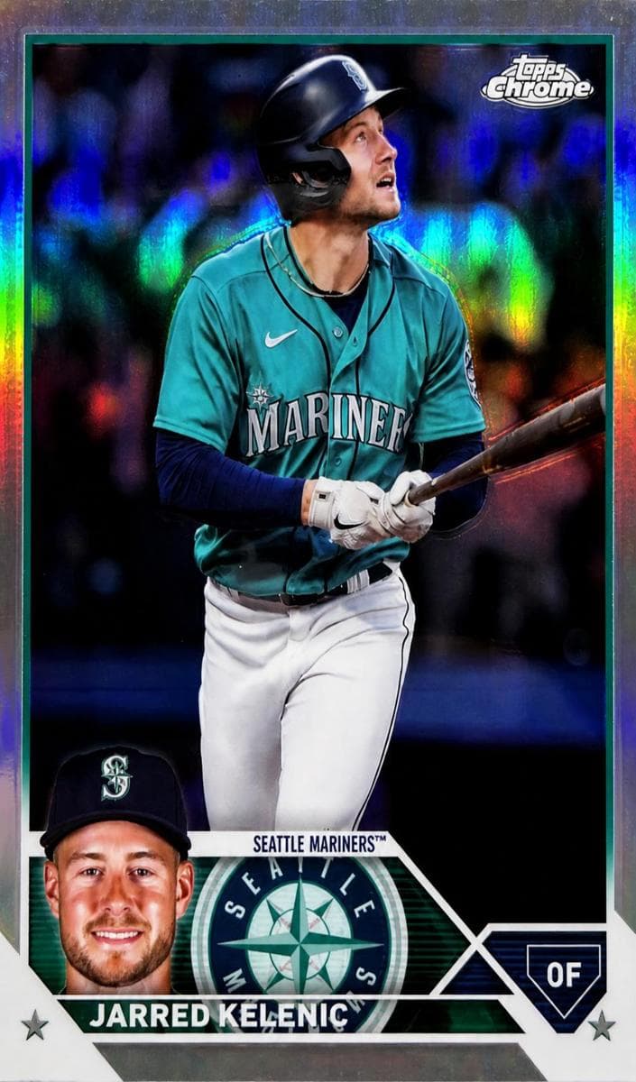 Jarred Kelenic 2023 topps Topps Chrome Update
