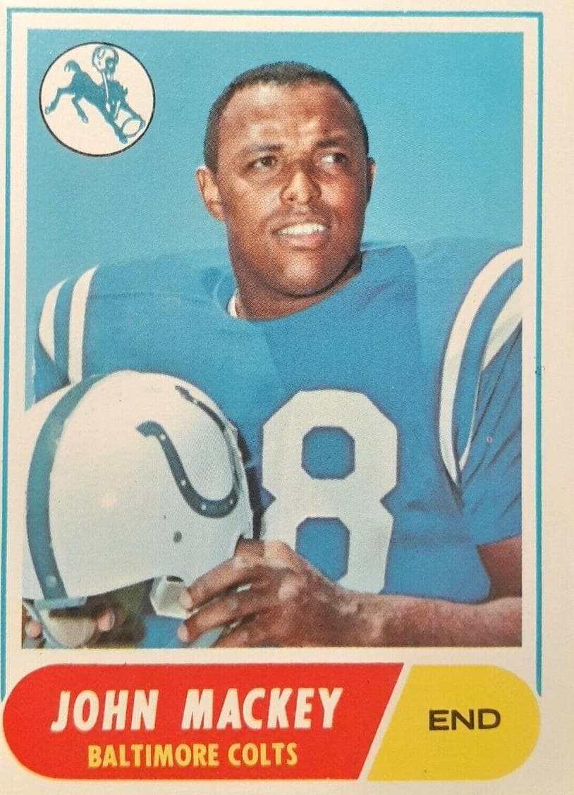 John Mackey 1968 topps Topps