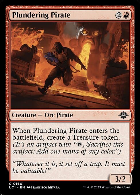 Plundering Pirate 2023 Magic: The Gathering Lost Caverns of Ixalan