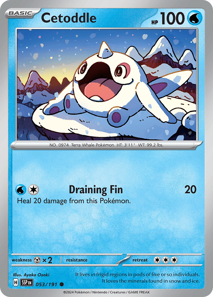 Cetoddle 2023 Pokemon
