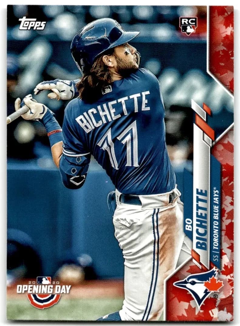 Bo Bichette 2020 topps Topps Opening Day
