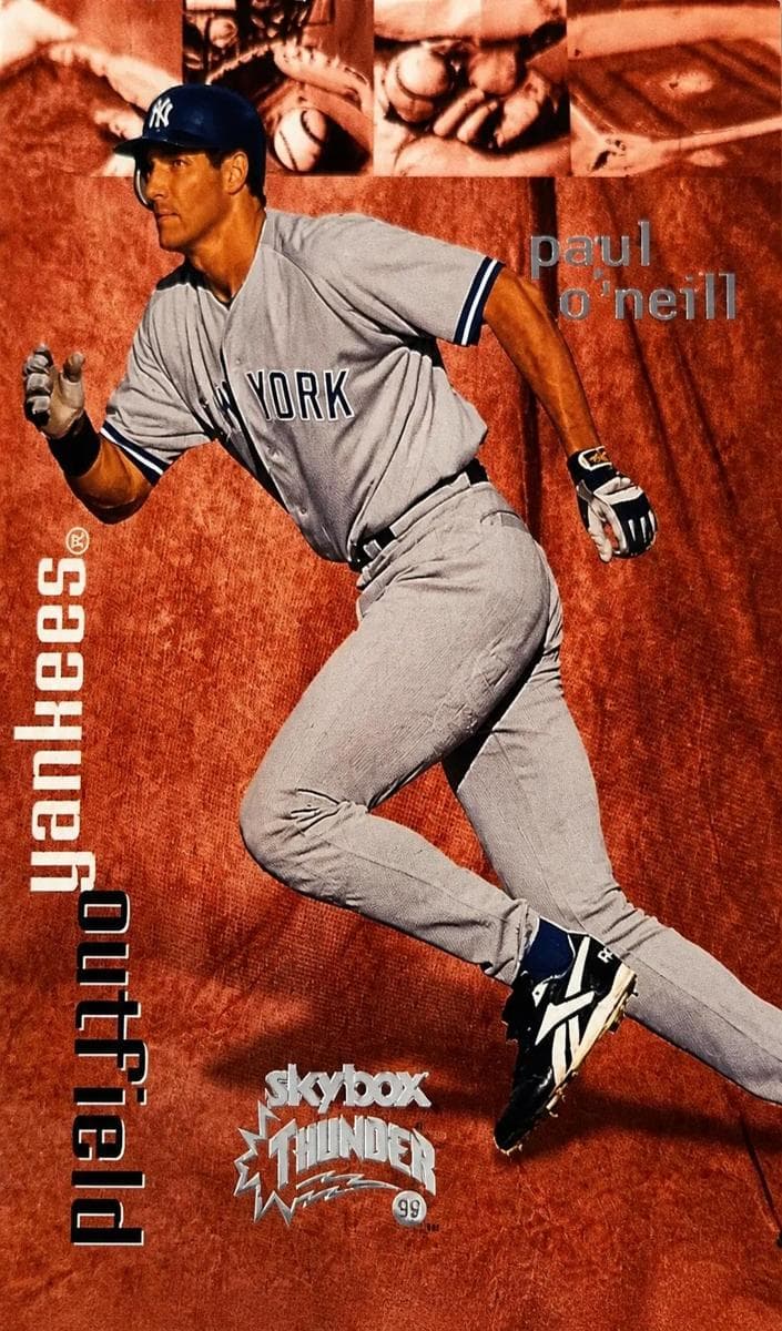 Paul O'Neill 1999 fleer SkyBox Thunder
