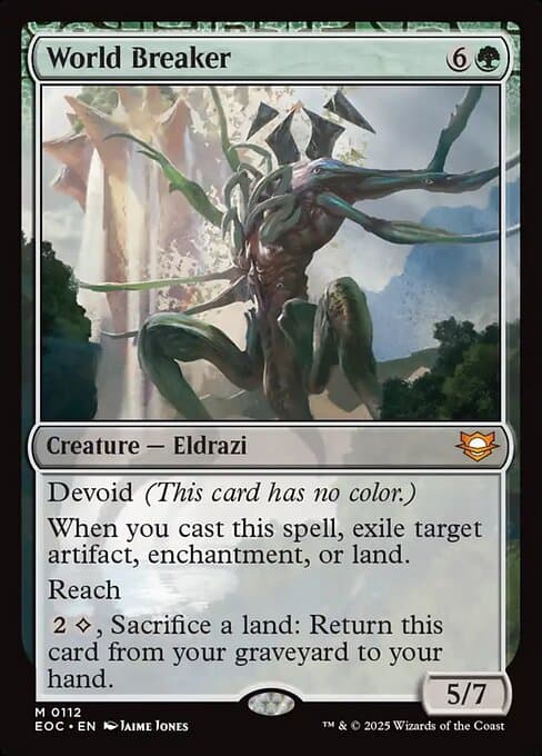 World Breaker 2025 Magic: The Gathering Edge of Eternities Commander