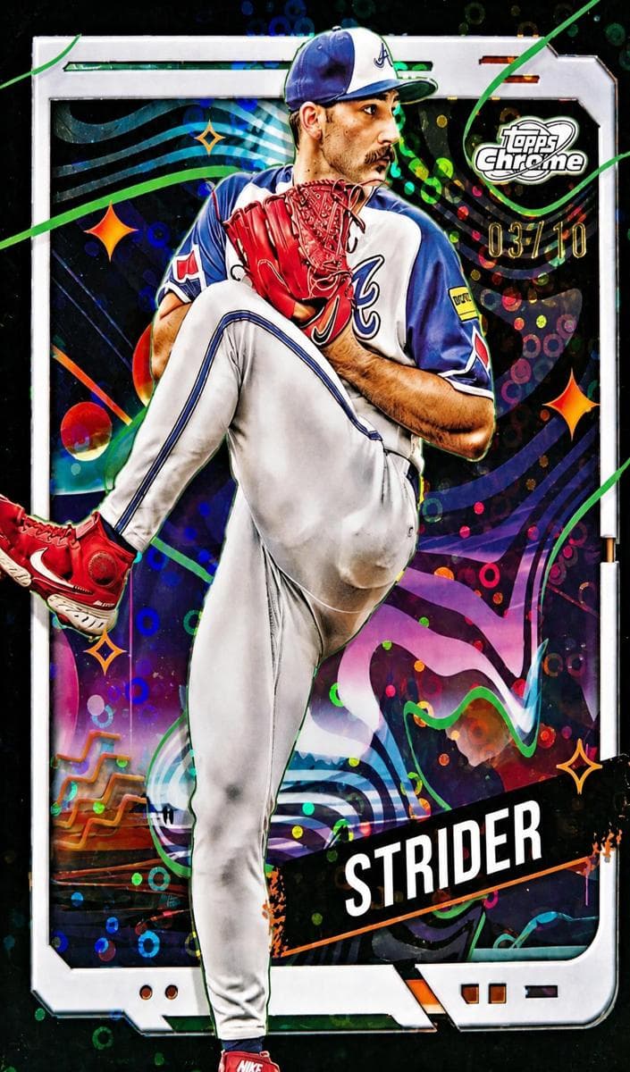 Spencer Strider 2024 topps Topps Cosmic Chrome