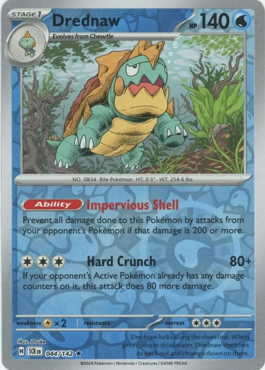 Drednaw trading card