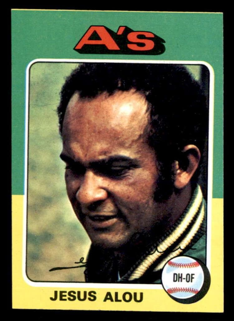 Jesus Alou 1975 topps Topps