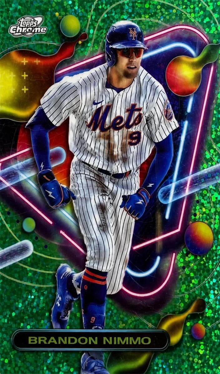 Brandon Nimmo 2023 topps Topps Cosmic Chrome