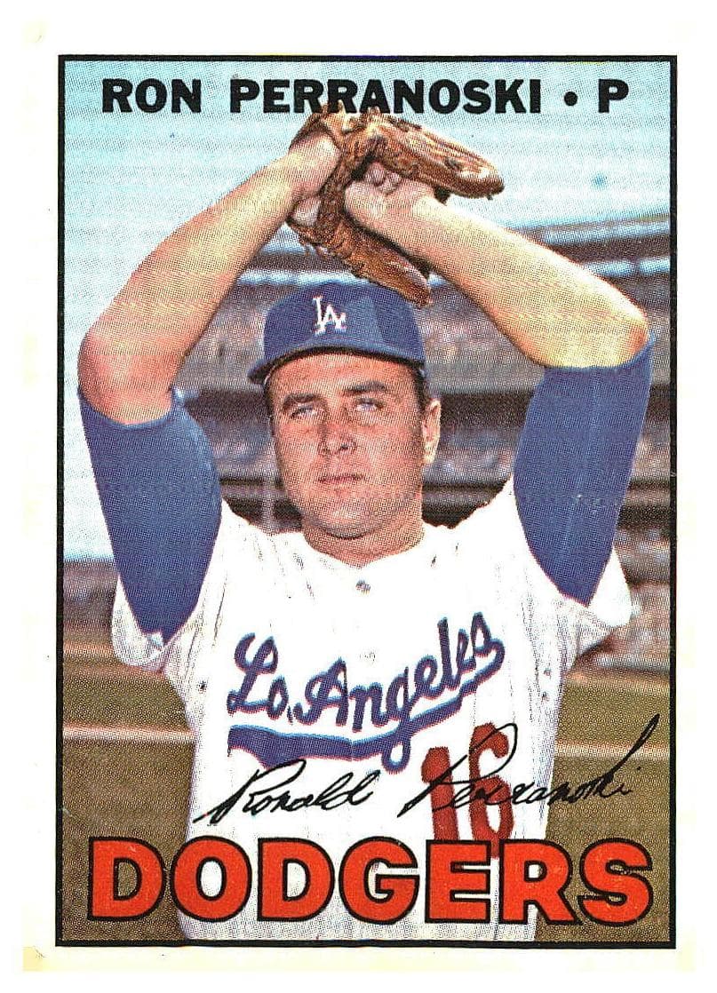 Ron Perranoski 1967 topps Topps