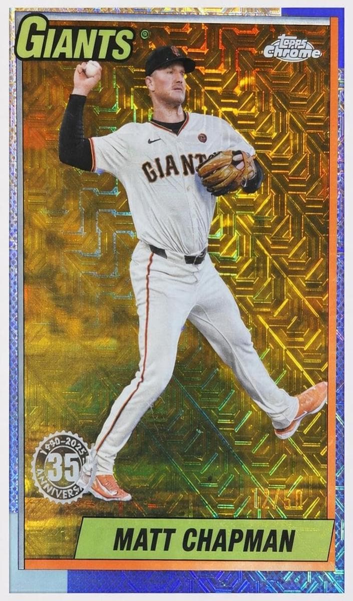 Matt Chapman 2025 topps Topps