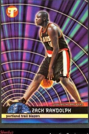 Zach Randolph 2001 topps Pristine