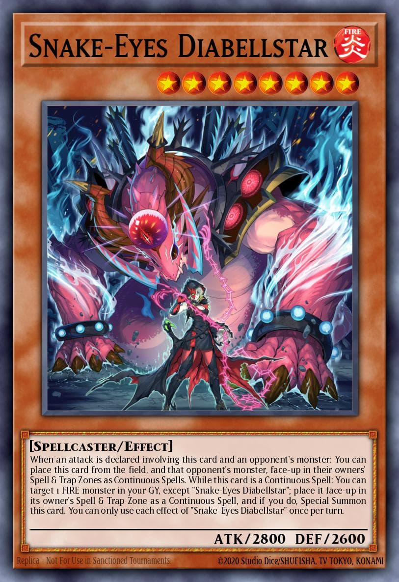 Snake-Eyes Diabellstar #MP25-EN062