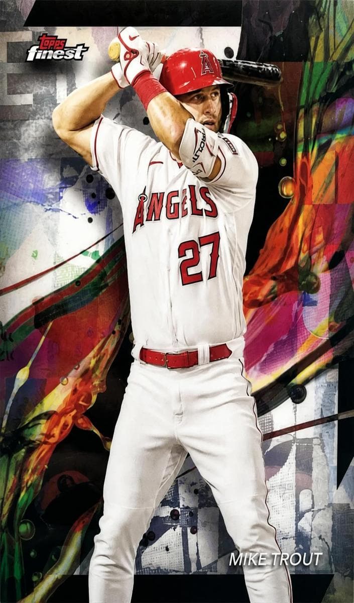 Mike Trout 2024 bowman Bowman's Best