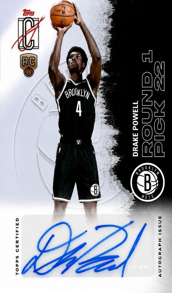 Drake Powell 2025 topps Topps Signature Class