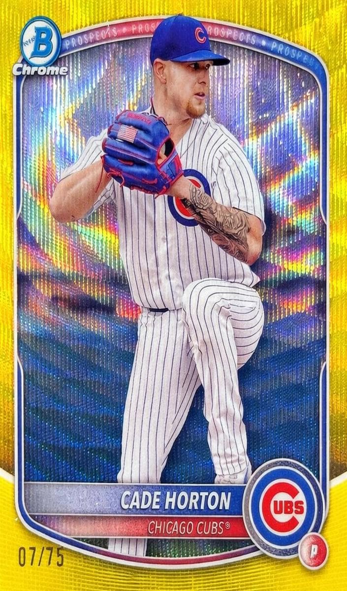 Cade Horton 2025 bowman Bowman Chrome Prospects