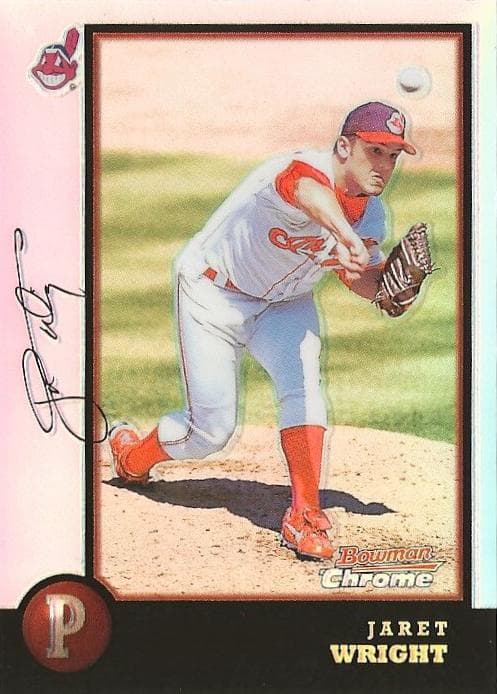 Jaret Wright 1998 bowman Bowman Chrome