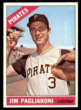 Jim Pagliaroni 1966 topps O-Pee-Chee