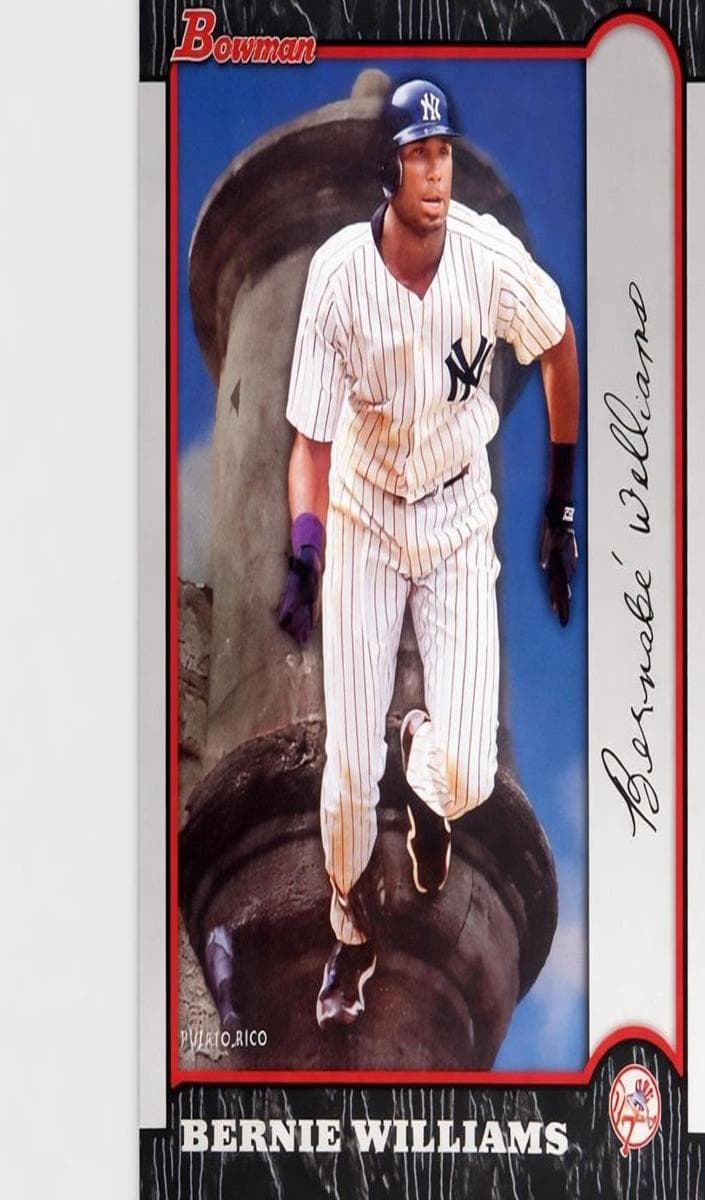 Bernie Williams 1999 bowman Bowman Chrome