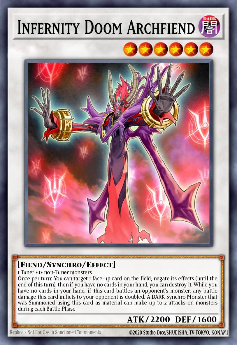 Infernity Doom Archfiend #PHRA-EN037