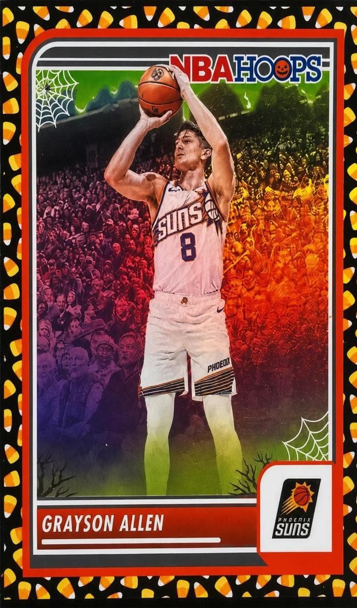 Grayson Allen 2023 panini Hoops Haunted Hoops