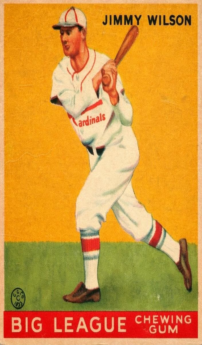 Jimmy Wilson 1933 unknown Goudey