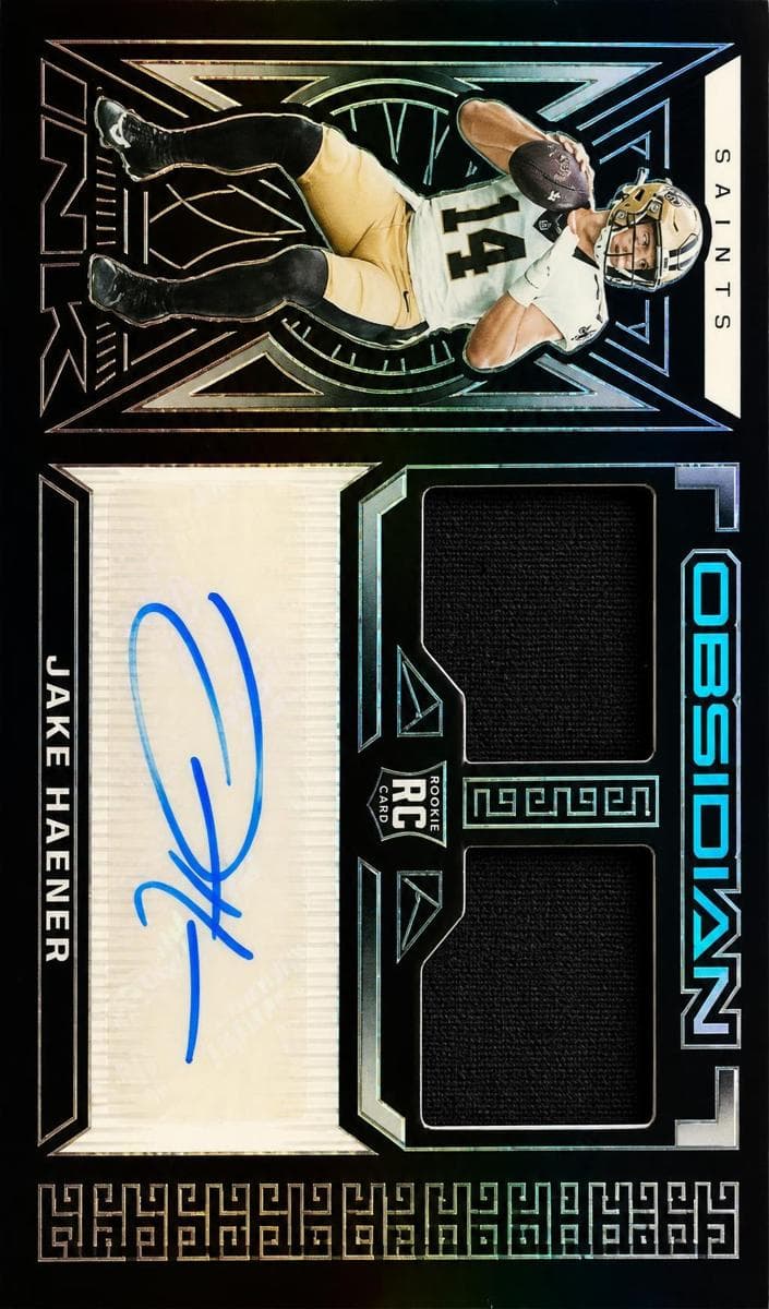 Jake Haener 2023 panini Obsidian