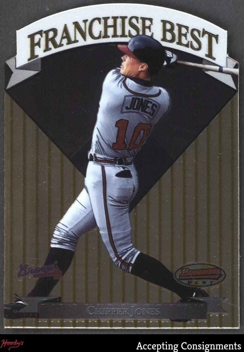 Chipper Jones 1999 bowman Bowman's Best