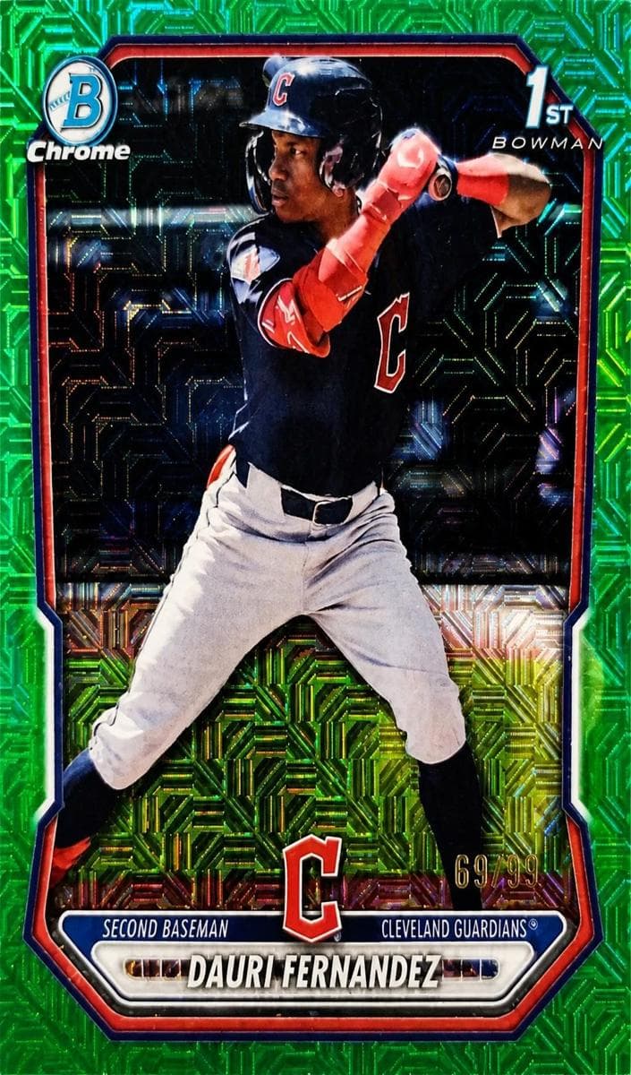 Dauri Fernandez trading card