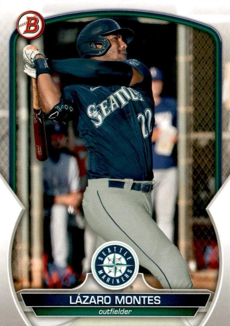 Lazaro Montes trading card