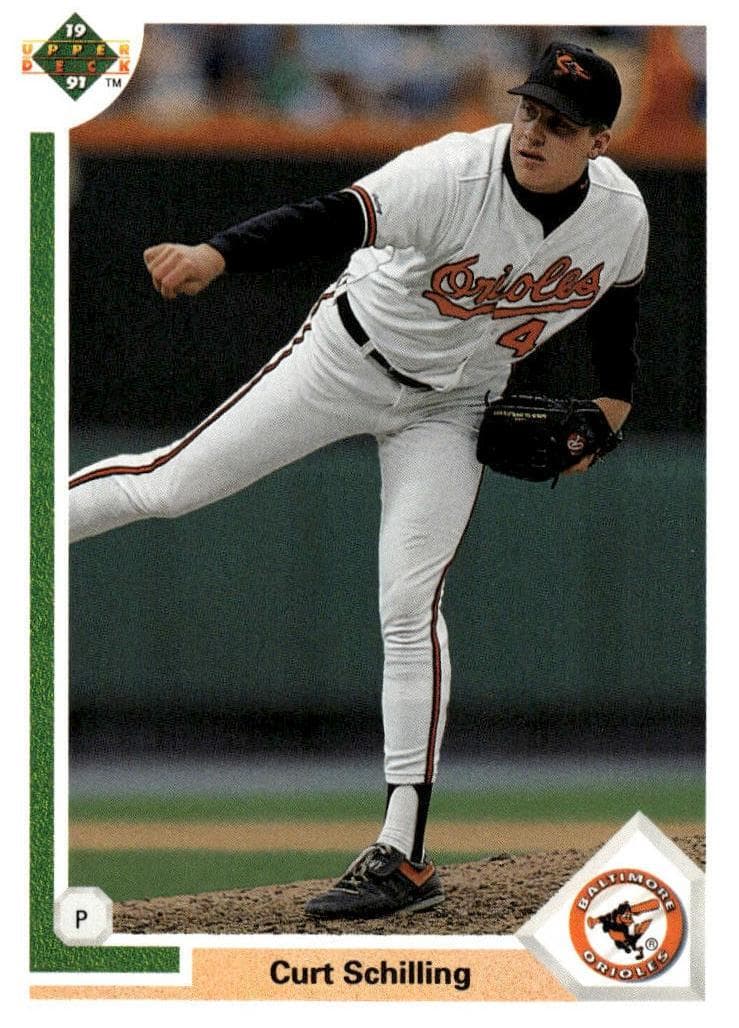 Curt Schilling 1991 upper-deck Upper Deck