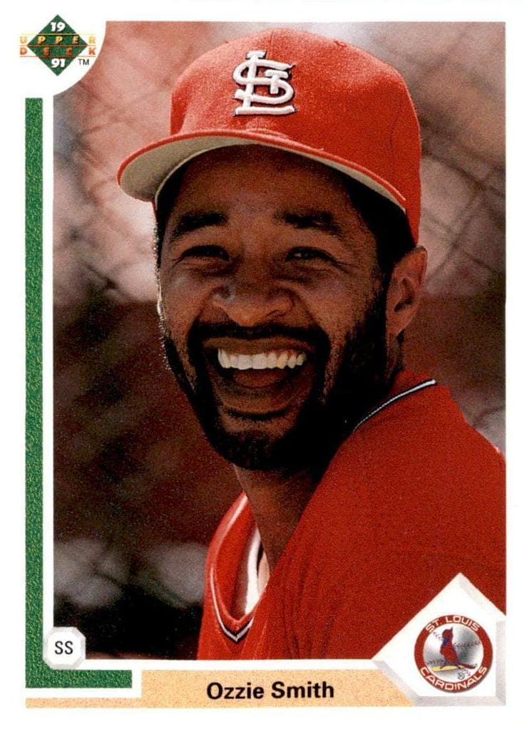 Ozzie Smith 1991 upper-deck Upper Deck