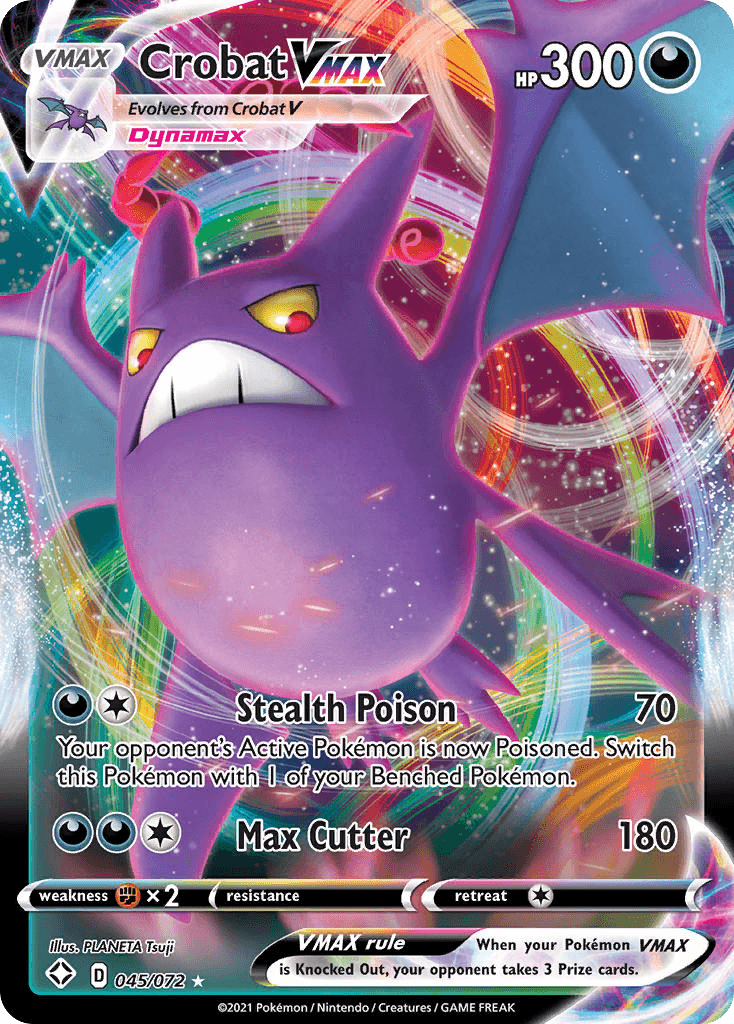 Crobat VMAX 2021 Pokemon Shining Fates