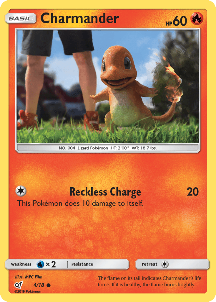 Charmander 2019 Pokemon