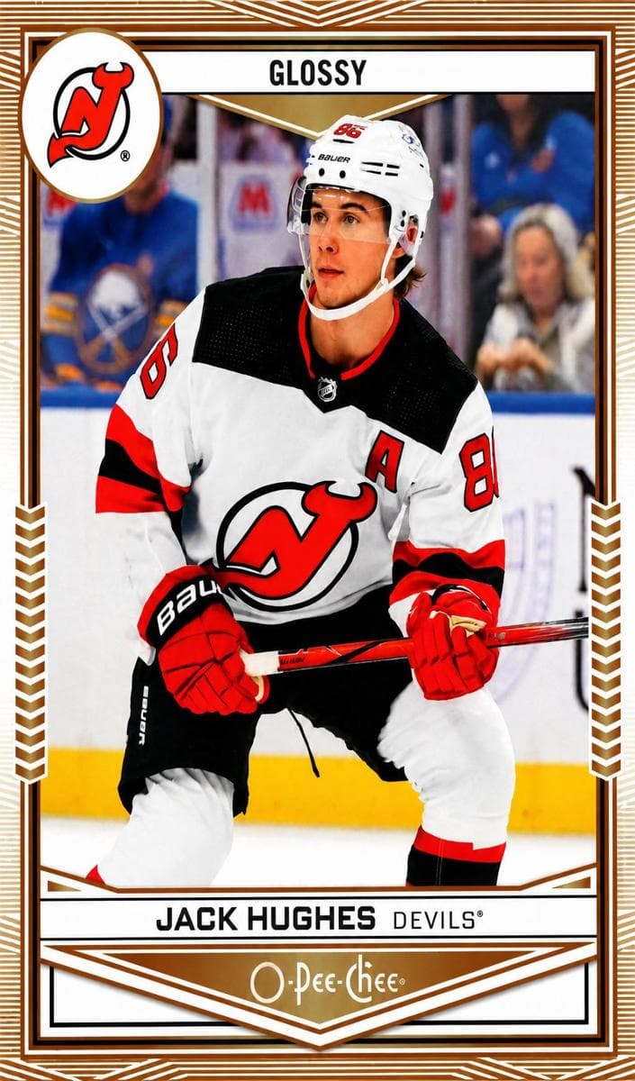 Jack Hughes 2024 upper-deck Upper Deck