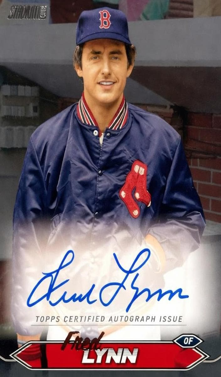 Fred Lynn 2024 topps Stadium Club