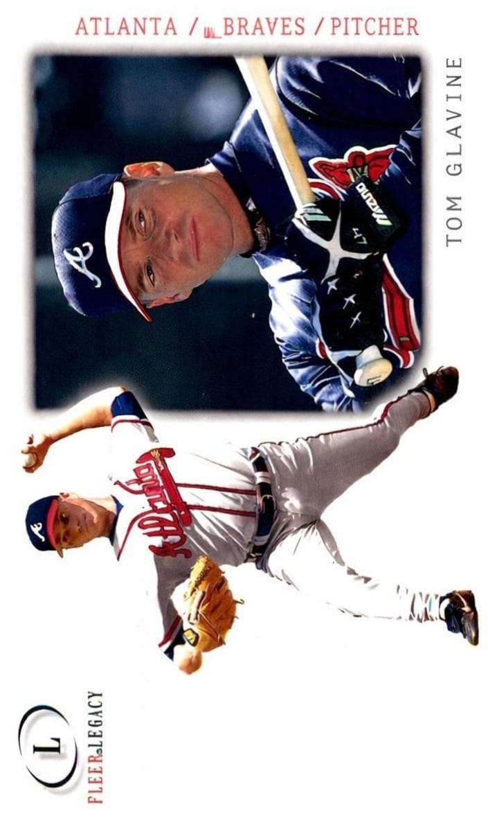 Tom Glavine 2001 fleer Fleer Legacy