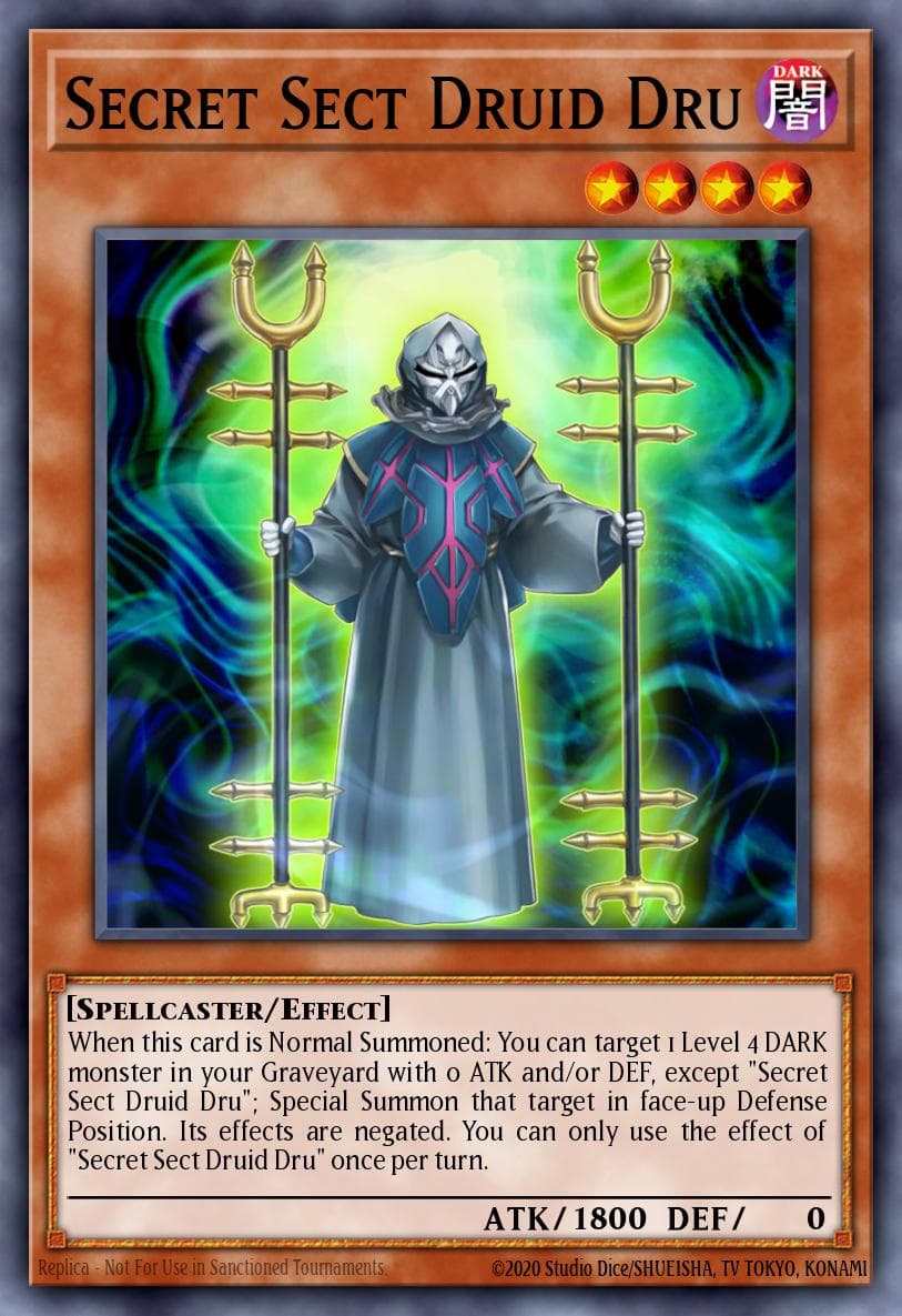 Secret Sect Druid Dru #SHSP-EN009
