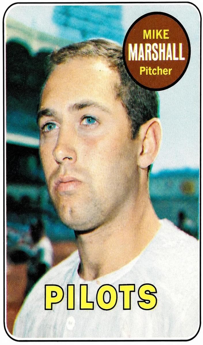 Mike Marshall 1969 topps O-Pee-Chee
