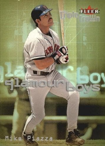 Mike Piazza 2001 fleer Fleer Triple Crown