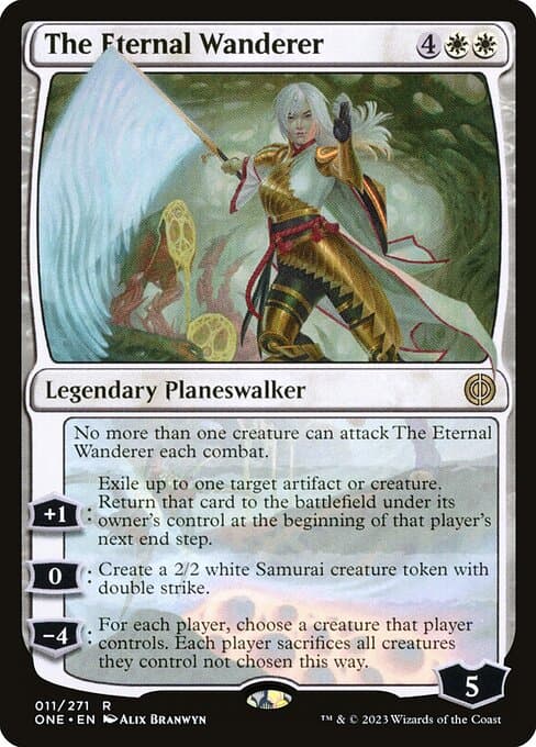 The Eternal Wanderer 2023 Magic: The Gathering Phyrexia: All Will Be One