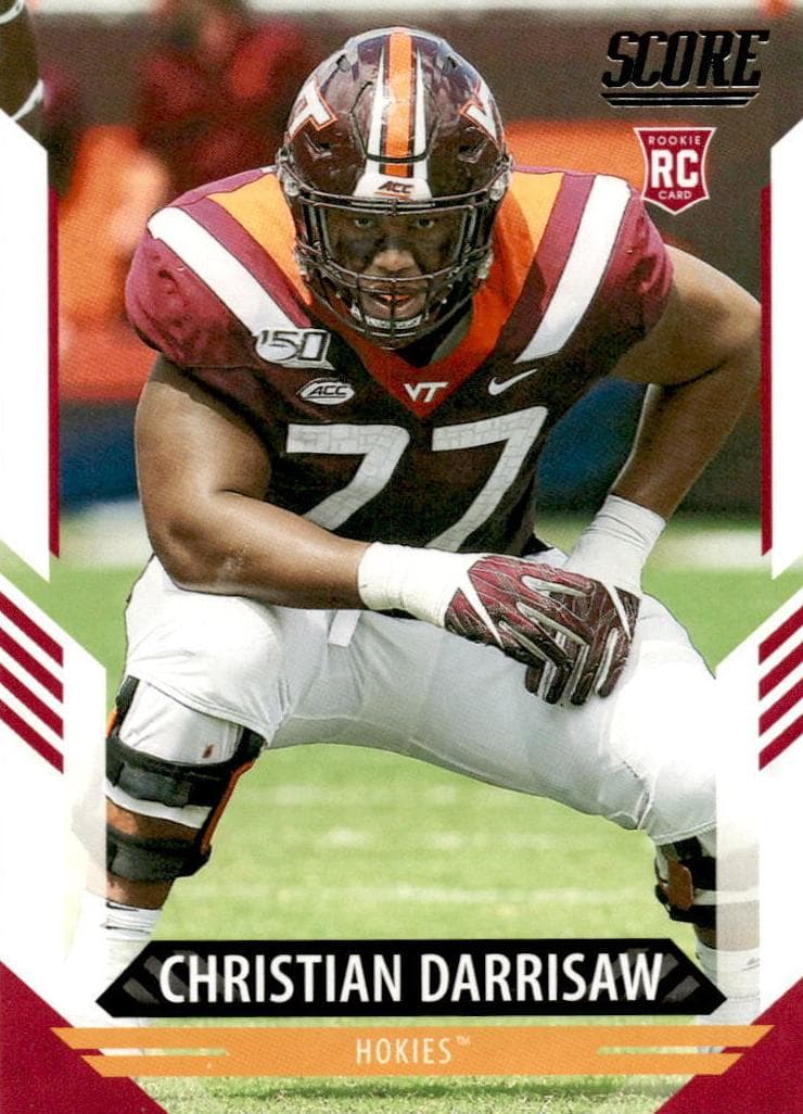 Christian Darrisaw 2021 panini Score
