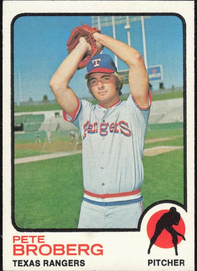Pete Broberg 1973 topps Topps