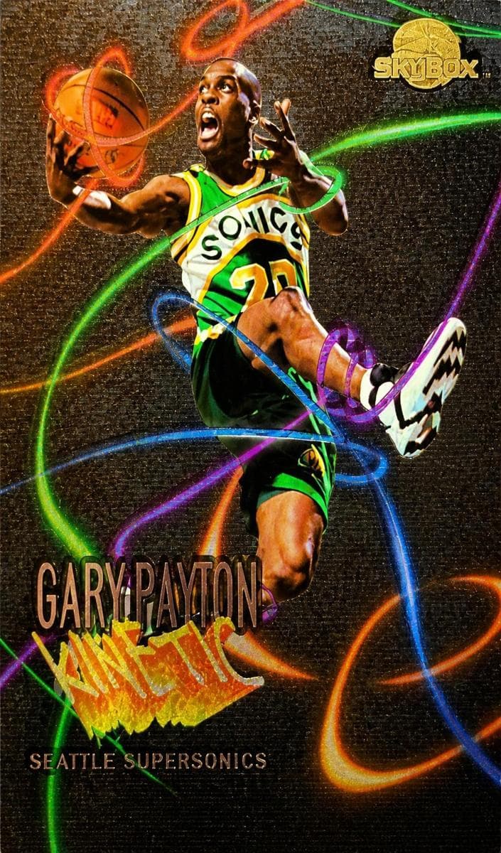 Gary Payton 1995 fleer