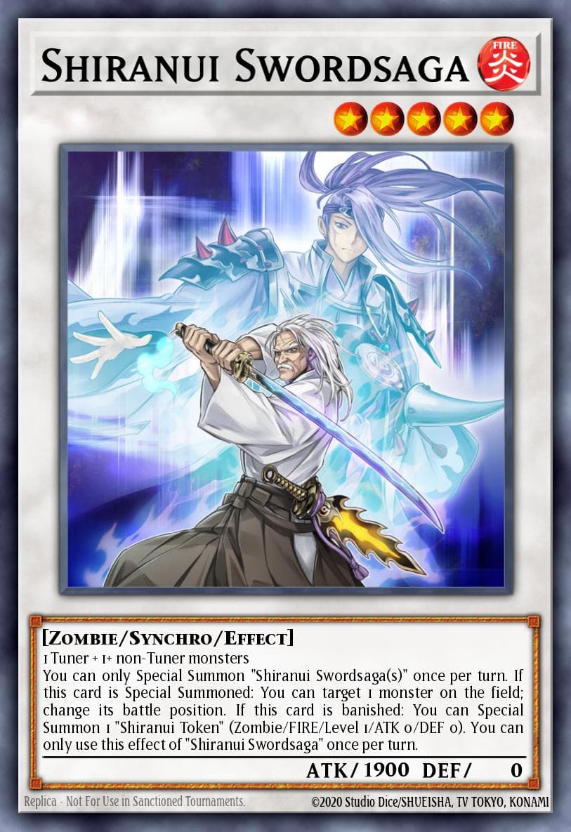 Shiranui Swordsaga 2019 Yu-Gi-Oh! Savage Strike